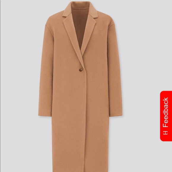 Wool blend longline coat - Picture 8 of 9